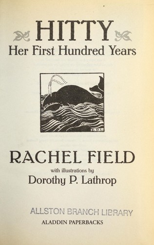 Rachel Field: Hitty (1998, Aladdin)