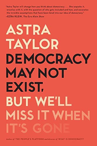 Astra Taylor: Democracy May Not Exist, but We'll Miss It When It's Gone (Paperback, 2020, Metropolitan Books)