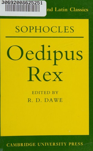 Oedipus Rex (1991, Cambridge University Press)