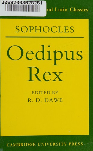 Sophocles: Oedipus Rex (1991, Cambridge University Press)