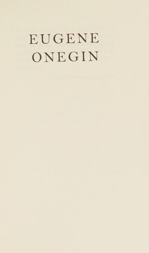 Eugene Onegin and other poems (1999, Knopf)