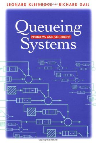 Leonard Kleinrock: Queueing systems (1996, Wiley)