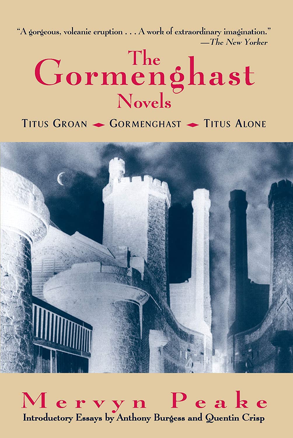 Mervyn Peake: The Gormenghast novels (1995, Overlook Press, Overlook TP)