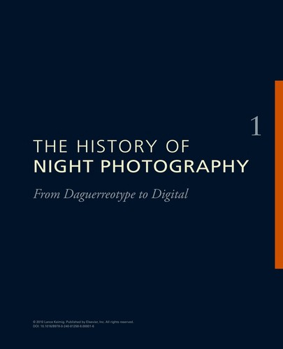 Lance Keimig: Night photography (2010, Focal Press)