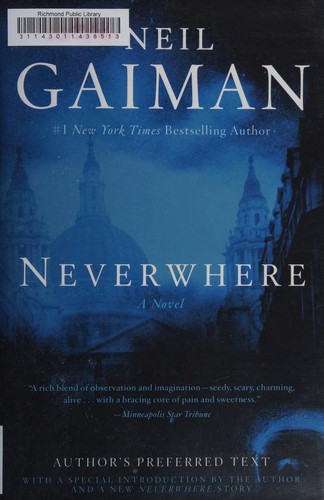 Neil Gaiman, Full Cast, Anthony Head, Benedict Cumberbatch, Christopher Lee, David Harewood, David Schofield, James McAvoy, Natalie Dormer, Sophie Okonedo: Neverwhere (1997, Avon Books)