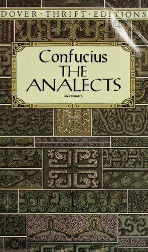 The  Analects (1995, Dover Publications)