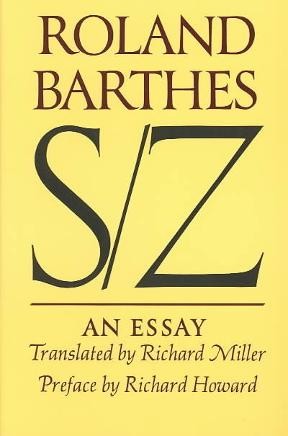 S/Z (1974, Noonday Press, Farrar, Strauss and Giroux)