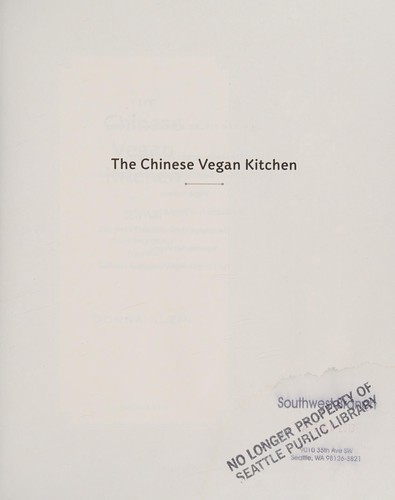 Donna Klein: The Chinese vegan kitchen (2012, Penguin Group)