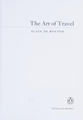 The art of travel (2003, Penguin)