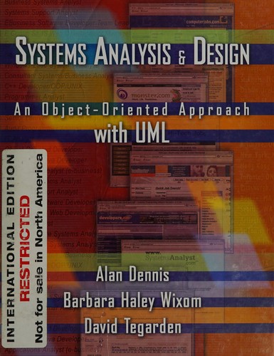 Alan Dennis: Systems analysis and design (2002, John Wiley)