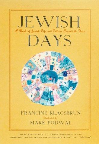 Francine Klagsbrun: Jewish Days (1998, Farrar, Straus and Giroux)