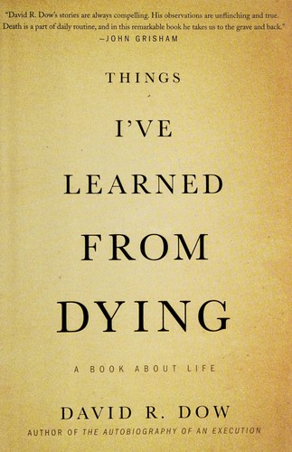 Things I've learned from dying (2014, Twelve)