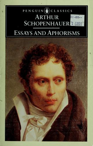 Essays and aphorisms (1970, Penguin Books)