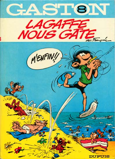 André Franquin: Gaston - Lagaffe nous gâte (French language, 1970, Dupuis)