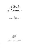 Mervyn Peake: A book of nonsense (1972, Owen)