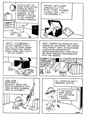 Hergé: The adventures of Tintin, reporter for "Le petit vingtième," in the Congo (2002, Last Gasp of San Francisco)