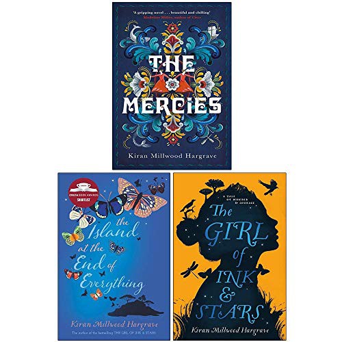 Kiran Millwood Hargrave, The Mercies by Kiran Millwood Hargrave, 978-0316529259, 0316529257, 9780316529259, The Girl of Ink & Stars by Kiran Millwood Hargrave, 978-0553535310, 0553535315, 9780553535310, Island at the End of Everything by Kiran Millwood Hargrave, 978-1910002766, 1910002763, 9781910002766: Kiran Millwood Hargrave Collection 3 Books Set (Paperback, 2020, Picador/Chicken House)