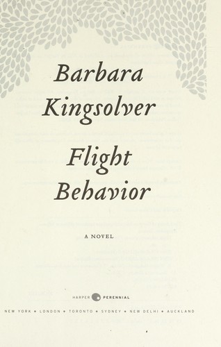Flight behavior (2013, Harper Perennial)