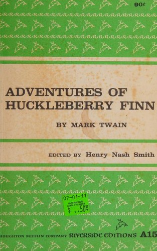 Adventures of Huckleberry Finn (Paperback, 1958, Houghton Mifflin Company)