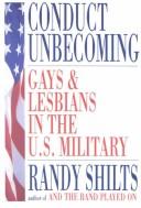 Randy Shilts: Conduct Unbecoming (Hardcover, 1993, Diane Pub Co)