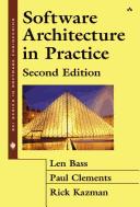 Len Bass: Software architecture in practice (2003, Addison-Wesley)