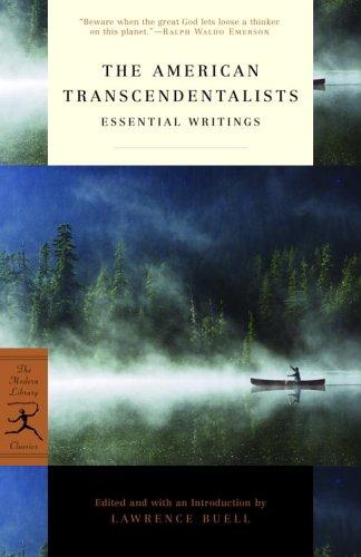 Lawrence Buell: The American transcendentalists (2005, Modern Library)