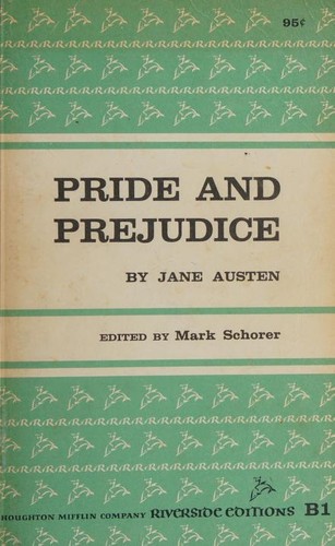 Pride and Prejudice (Paperback, 1956, Houghton Mifflin Company)