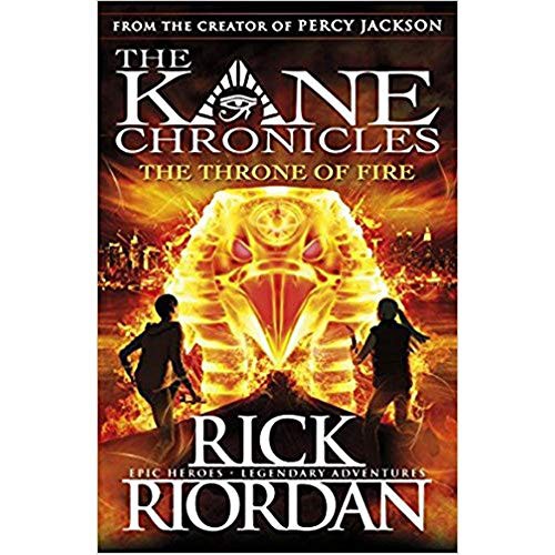 Rick Riordan: THE KANE CHRONICLES THE THRONE OF FIRE, RICK RIORDAN (Paperback, 2018, PENGUIN BOOKS)