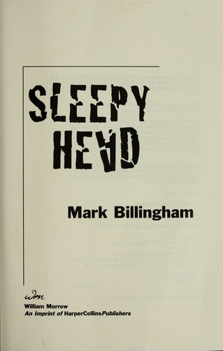 Sleepyhead (2002, Morrow)
