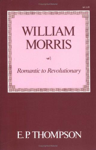 E. P. Thompson: William Morris (Paperback, Stanford University Press)