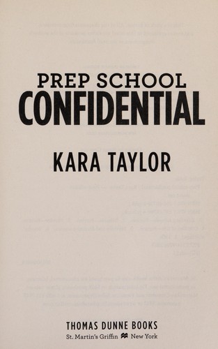 Kara Taylor: Prep school confidential (2013)