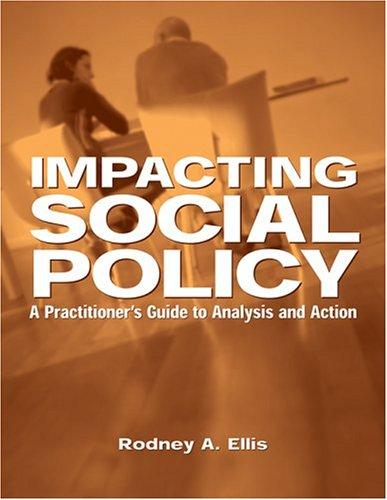Impacting Social Policy (Paperback, 2002, Wadsworth Publishing)