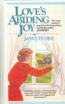 Janette Oke: Love's Abiding Joy (Love Comes Softly Series #4) (Hardcover, 1999, Rebound by Sagebrush)