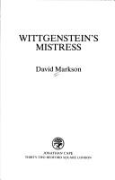 Wittgenstein's mistress (1989, Cape)