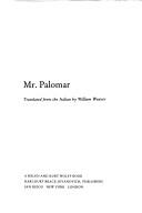 Italo Calvino: Mr. Palomar (1985, Harcourt Brace Jovanovich)