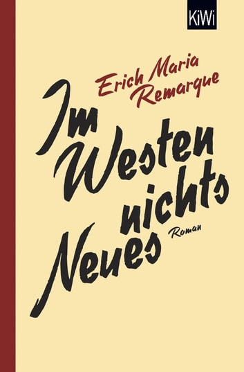 Im Westen nichts Neues (EBook, deutsch language, 2014, Kiepenheuer & Witsch eBook)