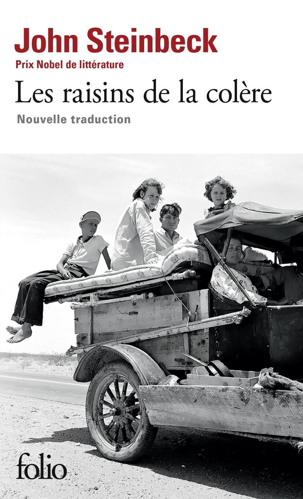 John Steinbeck: Les raisins de la colère (French language, 2024, Éditions Gallimard)