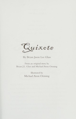 Quixote (Paperback, 2005, Image Comics)