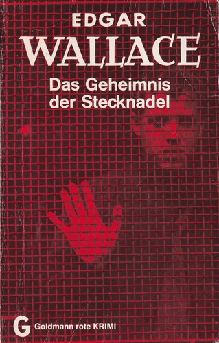 Edgar Wallace: Das Geheimnis der Stecknadel (German language, Wilhelm Goldmann Verlag)