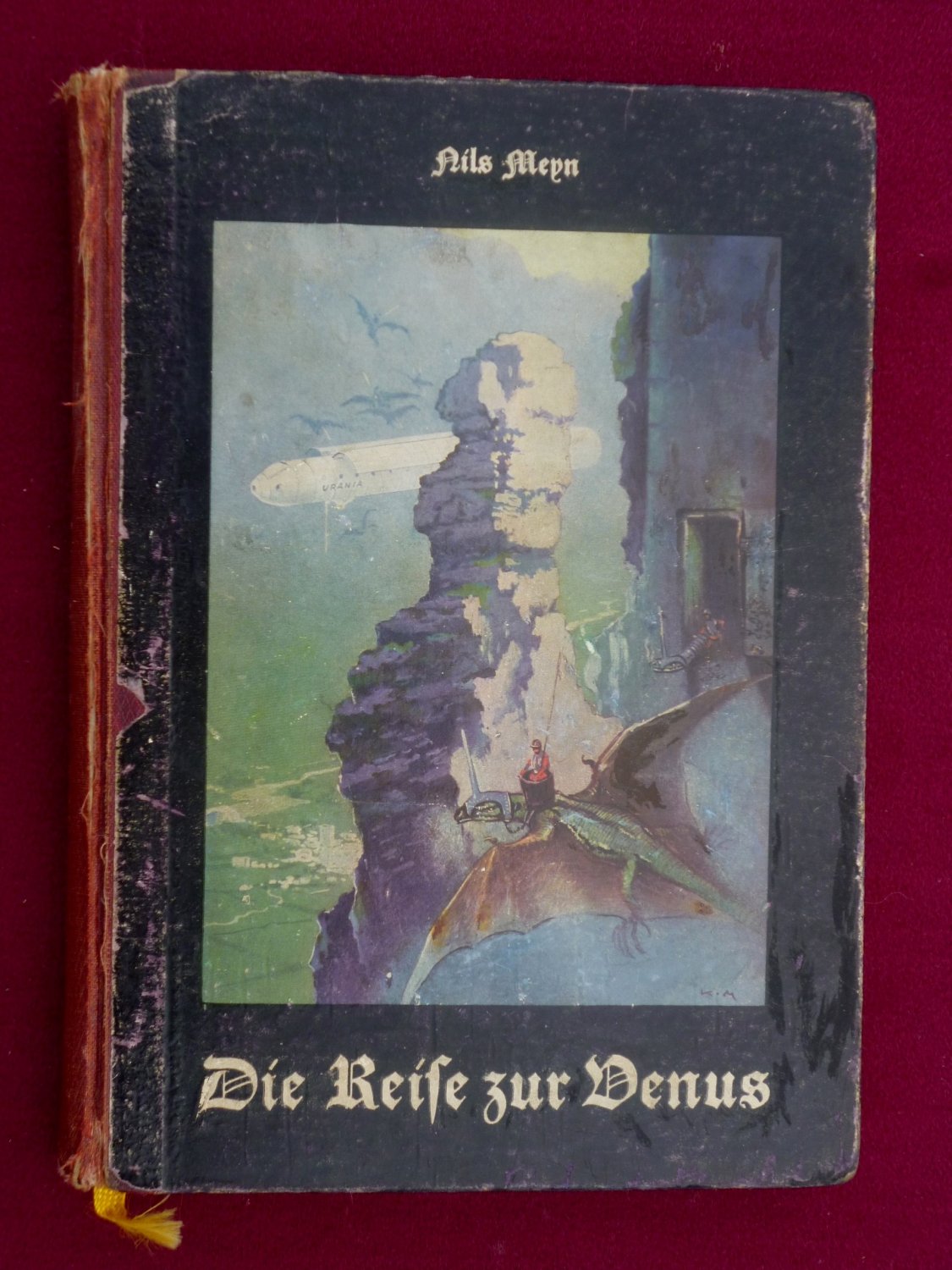 Niels Meyn: Die Reise zur Venus (Hardcover, deutsch language, Verlag Hans Friedrich Abshagen)