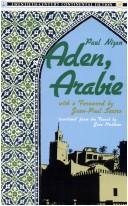 Aden, Arabie (1987, Columbia University Press)