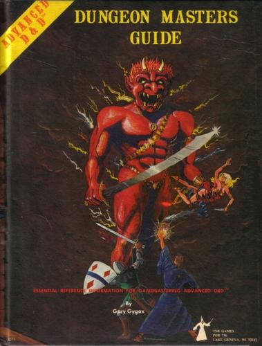 Gary Gygax: Advanced dungeons & dragons, dungeon masters guide (1979, TSR, Distributed in the United States by Random House)
