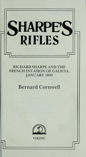 Bernard Cornwell: Sharpe's rifles (1988, Viking)