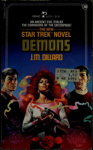 Jeanne Kalogridis: Demons (1986, Pocket Books)