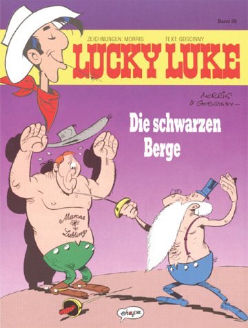Lucky Luke: Die schwarzen Berge (GraphicNovel, German language, Delta Verlag)