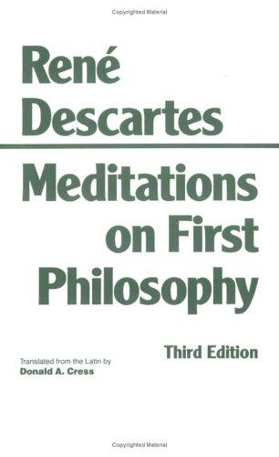 Meditations on first philosophy (1993, Hackett Pub. Co.)