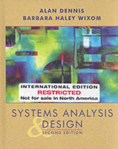 Alan Dennis: Systems Analysis and Design (Hardcover, 2003, John Wiley & Sons)