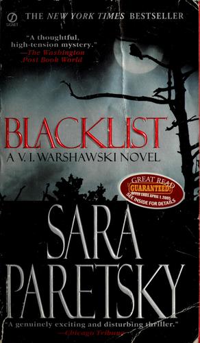 Sara Paretsky: Blacklist (2003, New American Library)