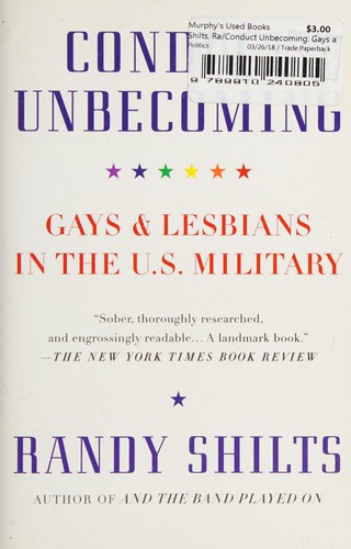 Randy Shilts: Conduct unbecoming (Paperback, 2005, St. Martin's Griffin)