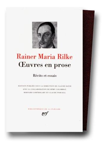 Rainer Maria Rilke: Rainer Maria Rilke  (Hardcover, French language, 1993, Gallimard)